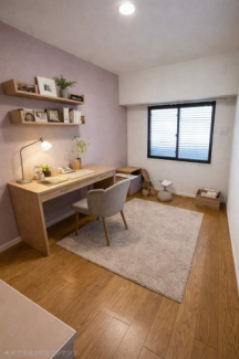 洋室約6帖♪
※こちらの画像はAIホームステージングで加工しています。