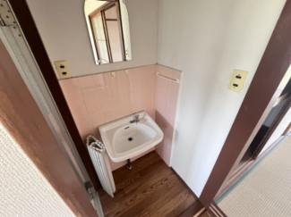 広い洗面スペース