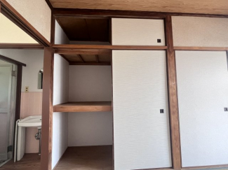 大きなスペースがあり、収納には困りません