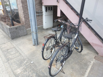 自転車置場です