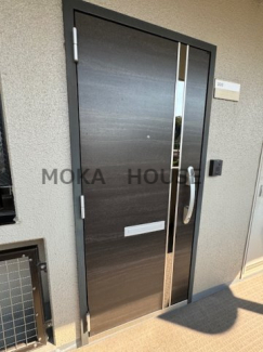 明るい玄関です