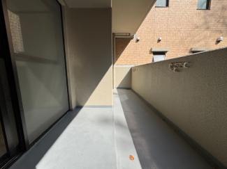 陽当たり良好なバルコニーです