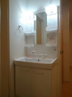 広い洗面スペース