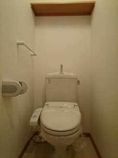 トイレもきれいです