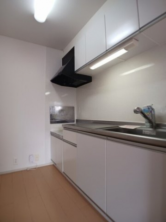 コンパクトなキッチンで掃除もラクラク