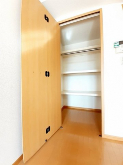 十分な収納スペースがあります