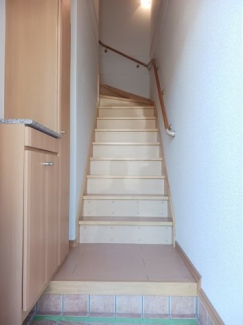 シンプルで使いやすい玄関です