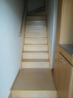 ゆったりとした玄関です