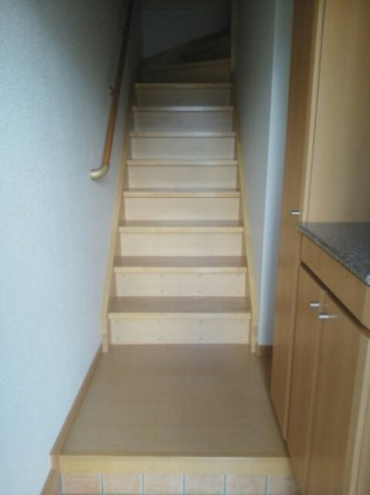 ゆったりとした玄関です