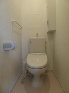 トイレもきれいです