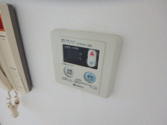 温度調整らくらくの給湯リモコン