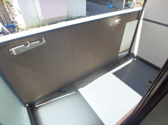 お洗濯が快適なバルコニー