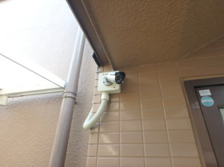 防犯カメラ完備