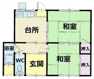 一宮町１丁目借家北東棟の画像