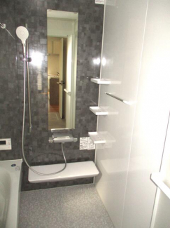 シャワー、カウンターも付いています