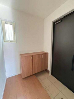 玄関収納もあります♪