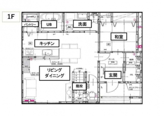 伊予市下吾川　戸建て住宅の画像