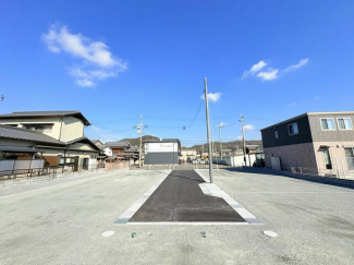 南側から撮影（私道部分）