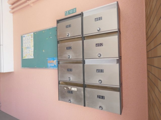 【ドミールN竹原】集合ポスト