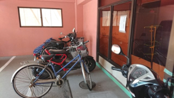 【ドミールN竹原】駐輪場