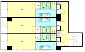 4F:賃貸スペース（3室）