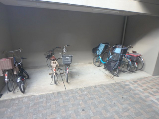 駐輪スペースです