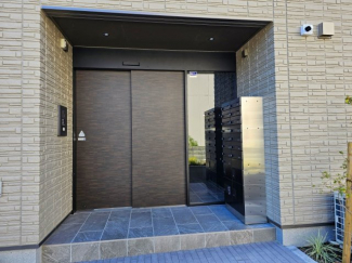 オートロックマンションです