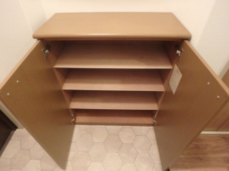 シューズボックス完備です