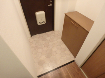 きれいな玄関です