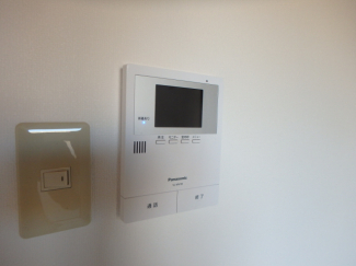 来客者の確認ができるモニターホン