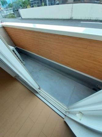 広々としたバルコニーです