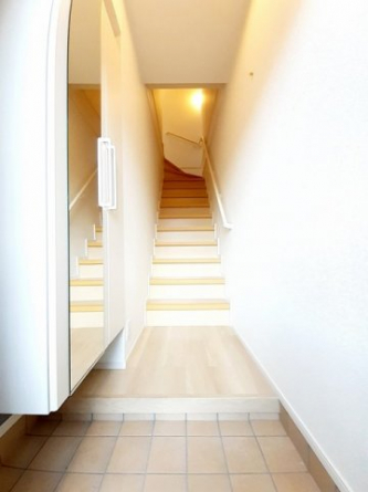 きれいな玄関です