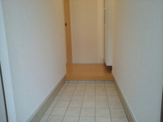 ゆったりとした玄関です