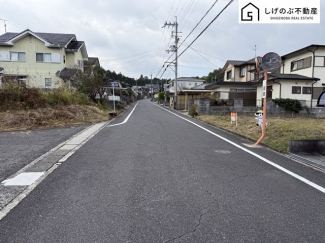 前面道路です。