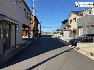 前面道路です。