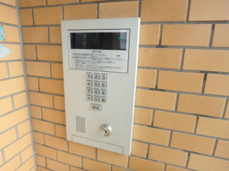 オートロックつきです