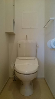 トイレもきれいです