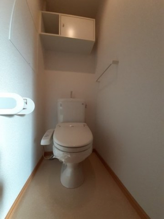 トイレもきれいです