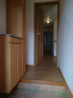 きれいな玄関です