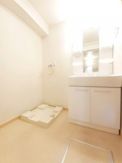 忙しい朝には欠かせない洗面所です