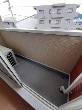 広々としたバルコニーです