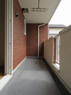 バルコニー付きです