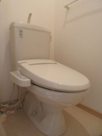 トイレもきれいです