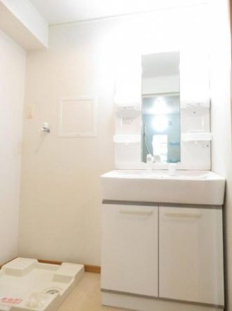 広い洗面スペース