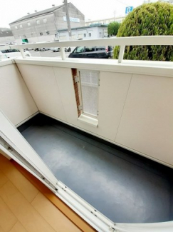 広々としたバルコニーです