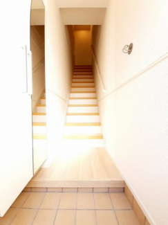 きれいな玄関です