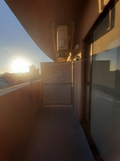 陽当たり良好なバルコニーです