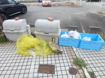 ゴミステーションです