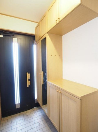 毎日通る玄関はこちらです