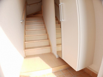 きれいな玄関です